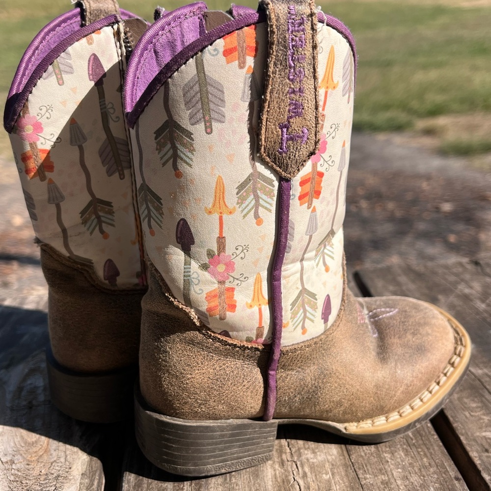 Twisted X Toddler girls Cowboy boot size 7